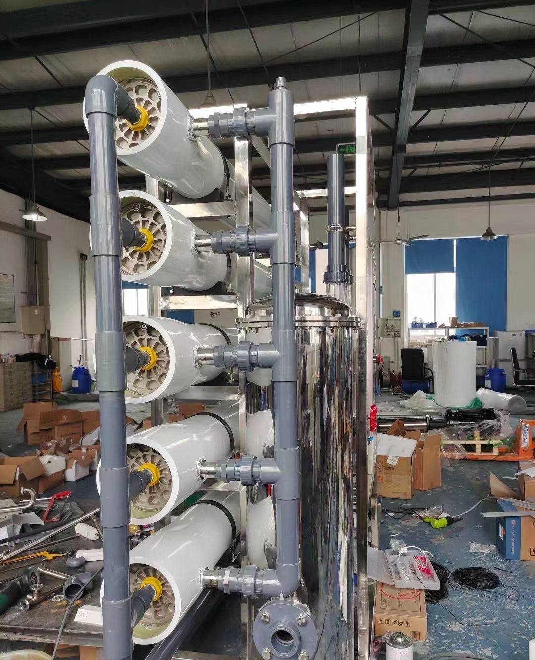 水處理（lǐ）設備安裝圖